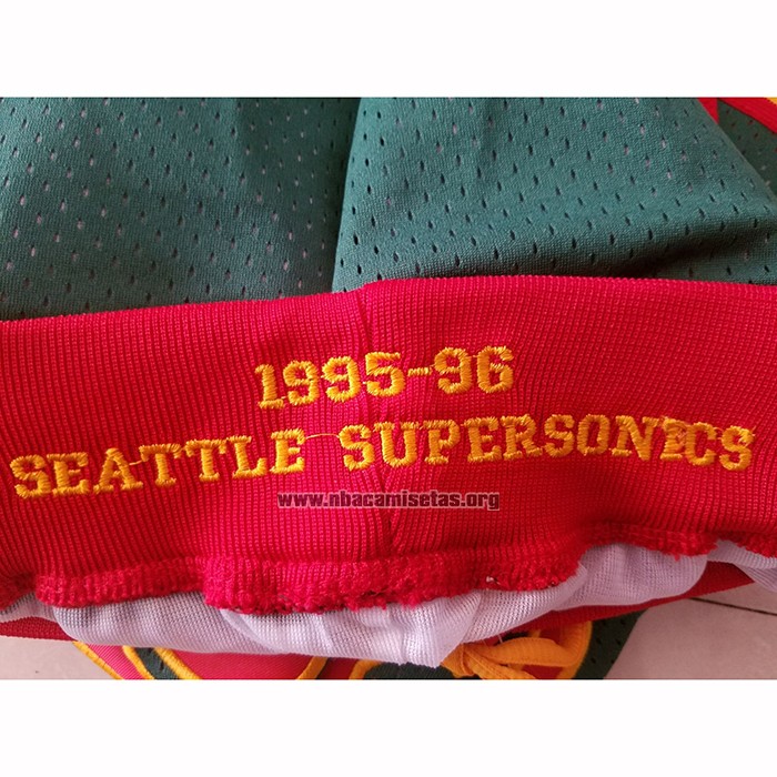 Pantalone Seattle SuperSonics Just Don Verde